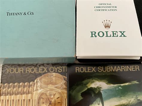 tiffany rolex box